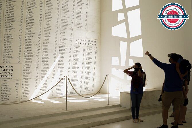 Pearl Harbor Remembered Tour - USS Oklahoma Memorial walk: the quick moment that adds perspective